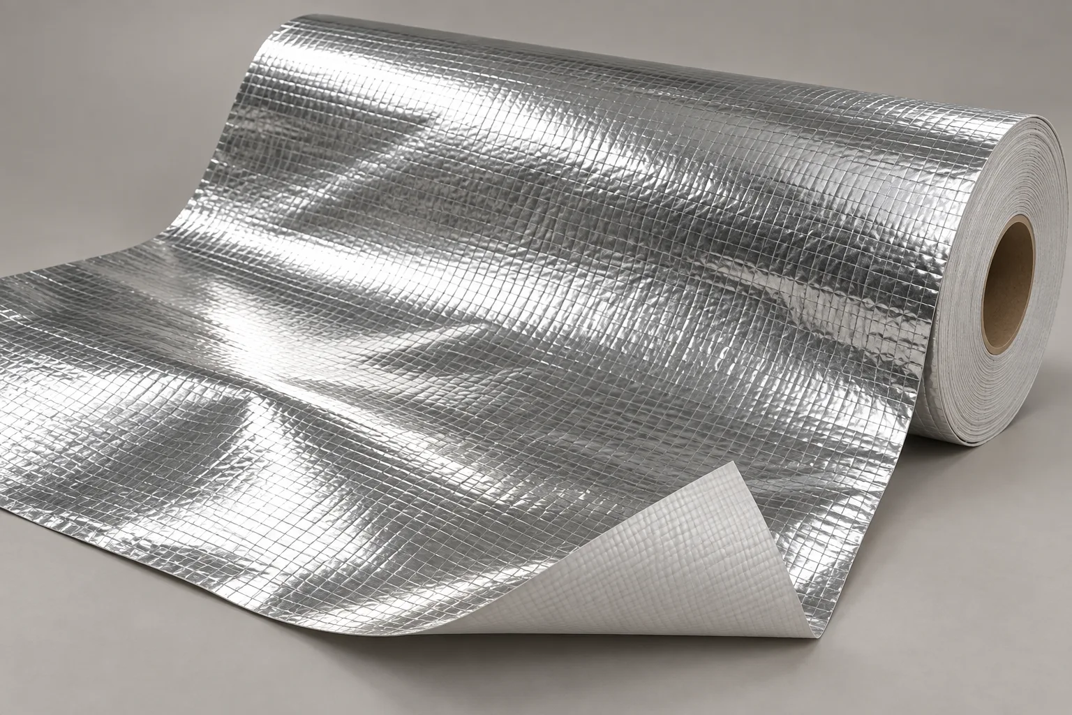 Illustrative metallized-film composite based on a separate Huaheng sample